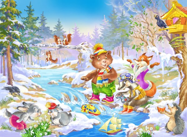 Весна для детей