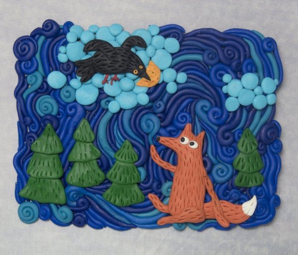 Пластилиновые картины Барбары рейд