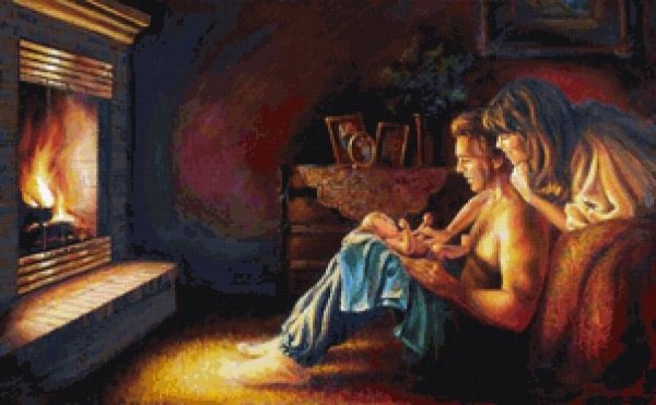 Картина очаг