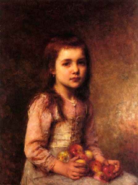 Художник Алексей Харламов портреты девочек