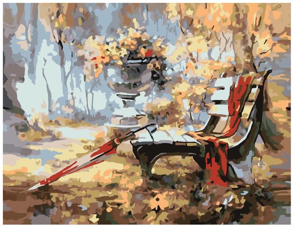 Рисование по номерам на холсте