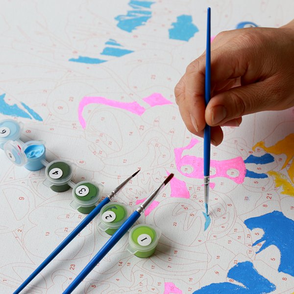 Раскрашивание по номерам