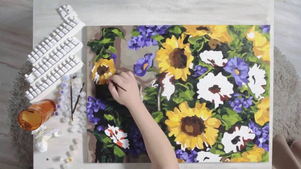 Рисование картин по номерам