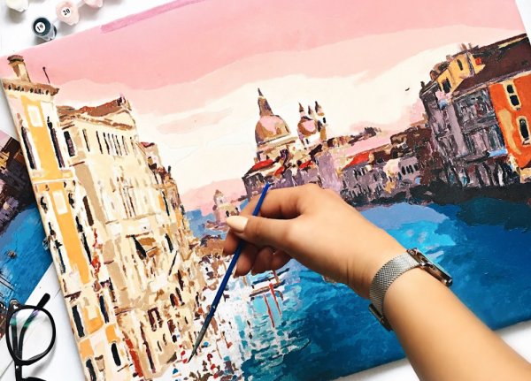 Холст для рисованияпо номером