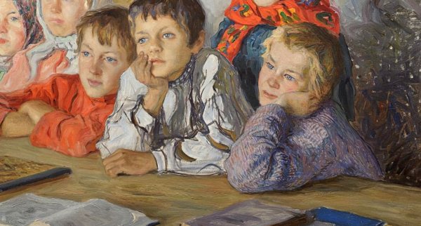 Н.П. Богданов-Бельский “новые ученики”