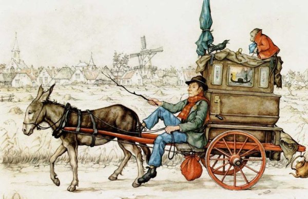 Чичиков в бричке