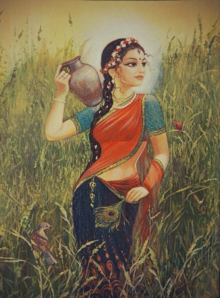 Девушка с кувшином воды