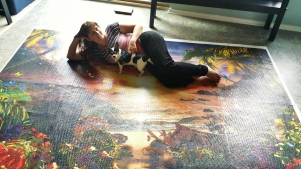 Пазлы картина самый большой