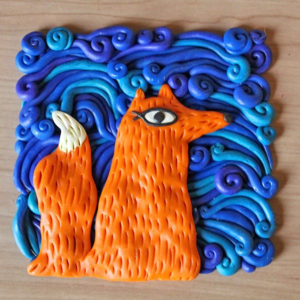 Пластилинография для детей