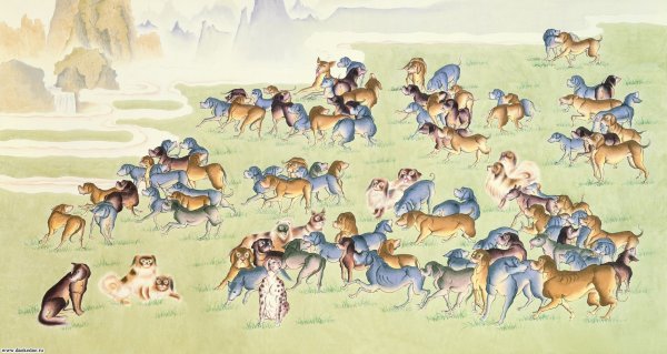 Панно 100 детей