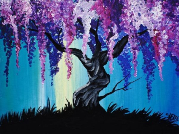 Рисунки акварелью