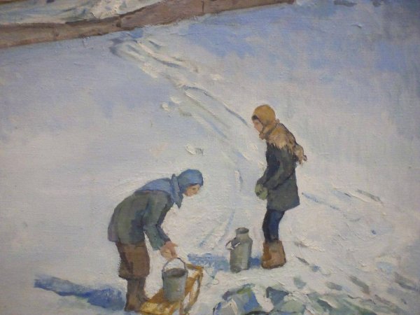 Дорога жизни блокадного Ленинграда рисунки полуторка