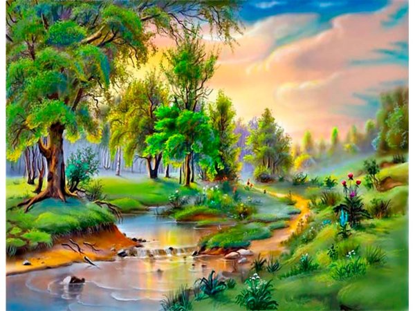 Картины пейзажи Цыганов Виктор