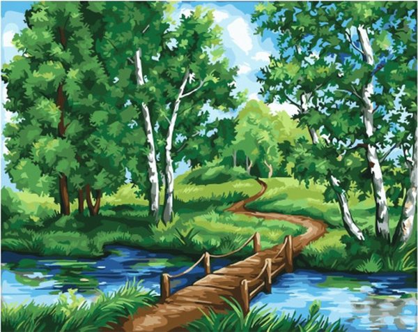 Аж-1627 березы у реки