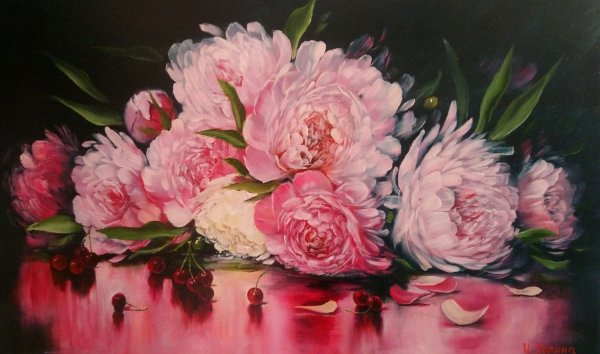 Буйко Олег художник пионы