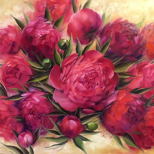 Аннет Логинова пионы