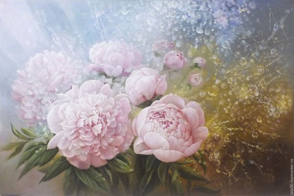 Художник Кулигина Татьяна картины пионы