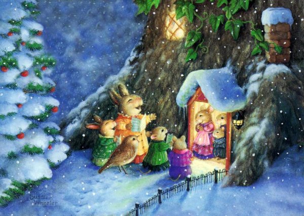 Открытки с Рождеством Христовым 2021