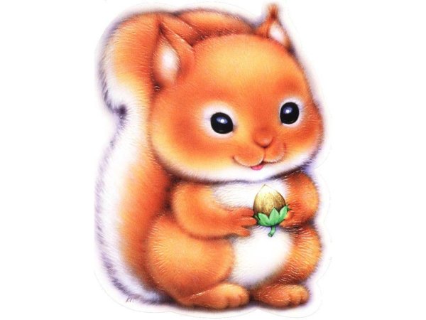 Картина малыш Бельчонок