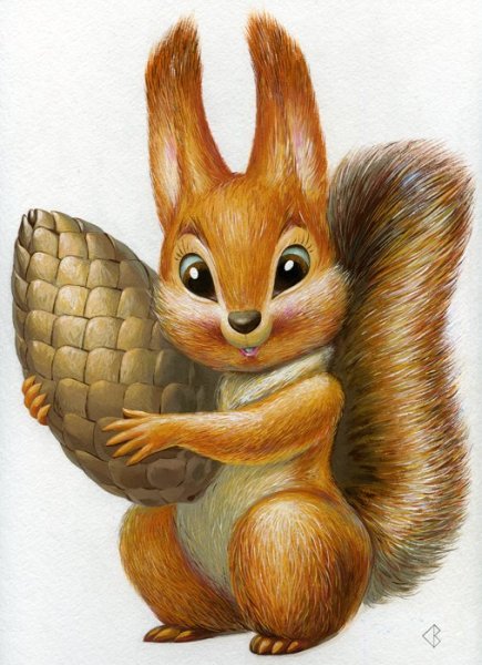 Белочка для детей