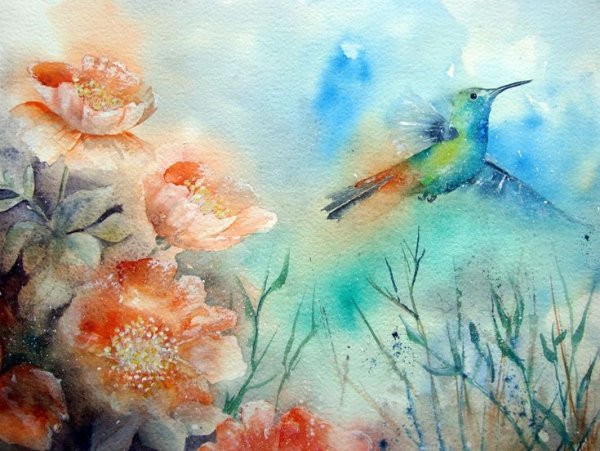 Евгения Соломатина акварель