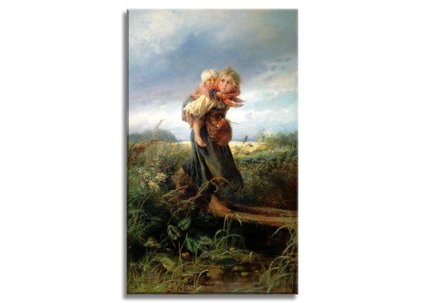 Маковский дети бегущие от грозы