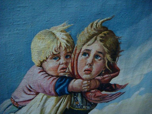 Дети гроза картины художников