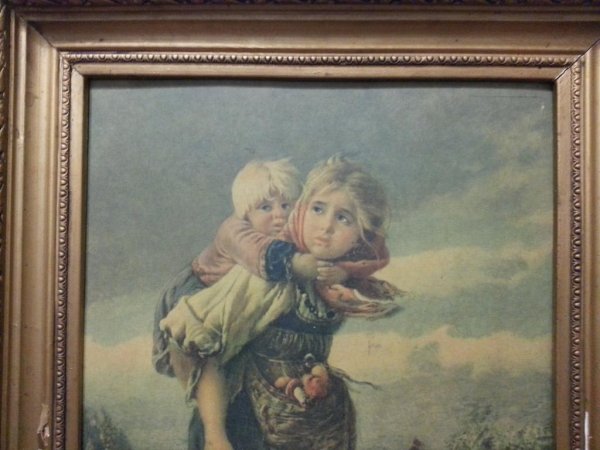 Маковского дети бегущие от грозы