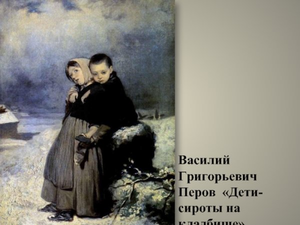 Василий Перов сиротки