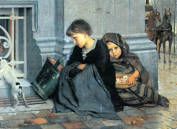 Перов картина дети-сироты