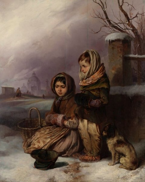 Французский художник Léon Jean Bazille Perrault (1832-1908).