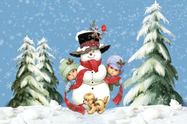 Красивые новогодние