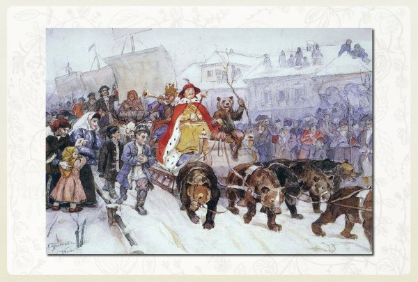 Суриков взятие снежного городка картина