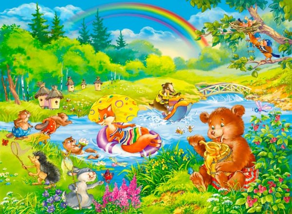 Природа детям для детей