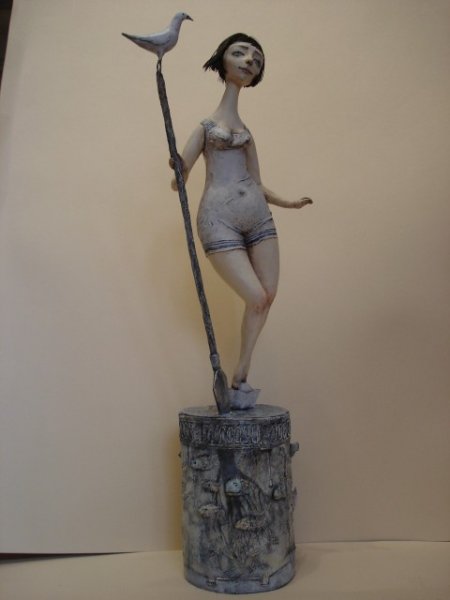 Девушка с веслом Шадр 1935