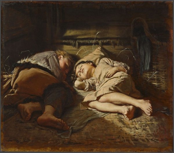 В.Г. Перов «спящие дети» (1870)