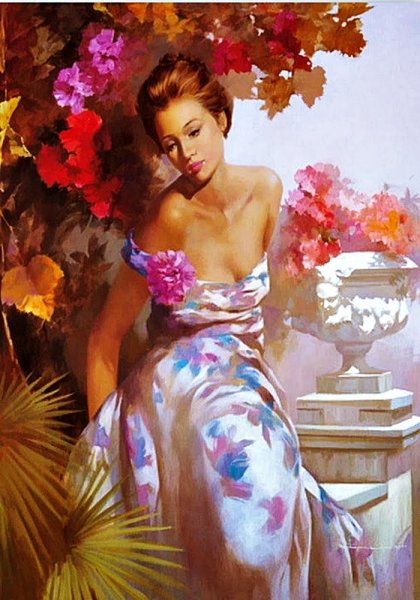 Константин Разумов картины незнакомки