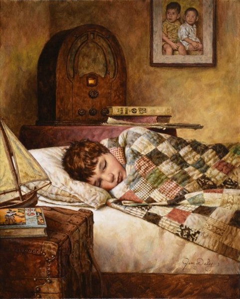 Спящий мальчик