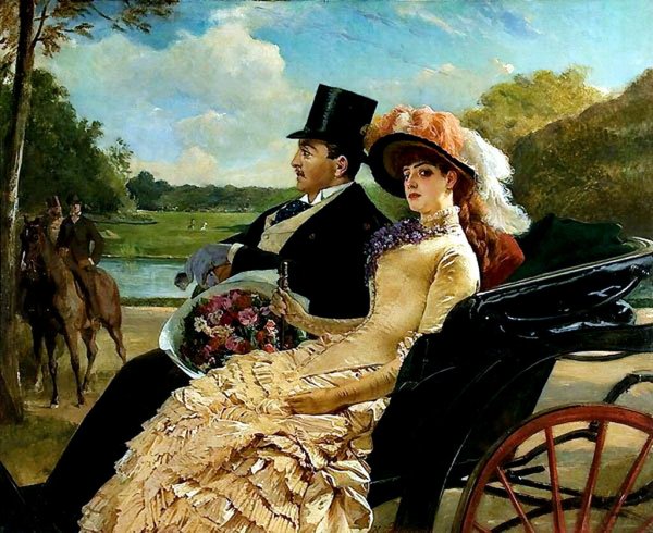 Дамы и кавалеры 19 века