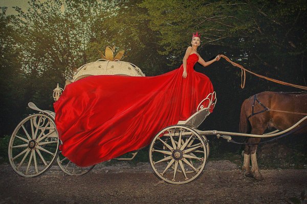 Фотосессия с каретой