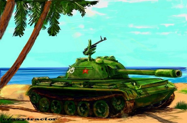 Рисунок танка