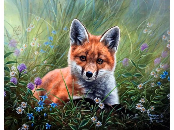 Художник Абрахам Хантер