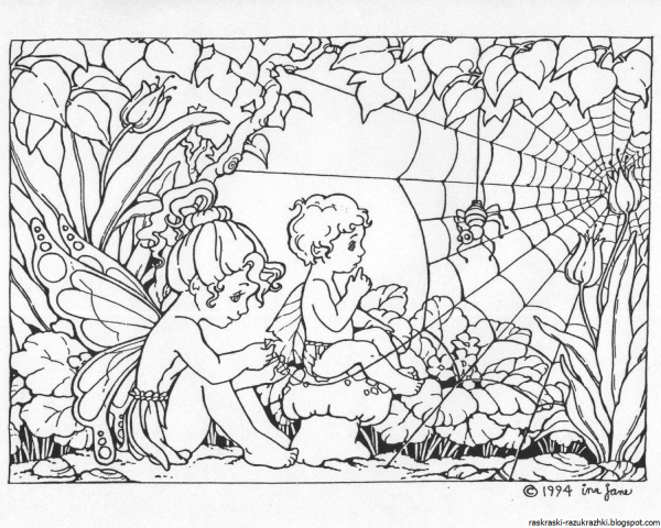 Раскраски для девочек 10 лет