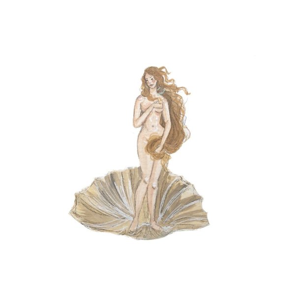 Леонардо да Винчи рождение Венеры