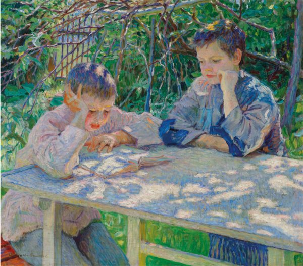 Николай Петрович Богданов-Бельский (1868-1945) Пастушок