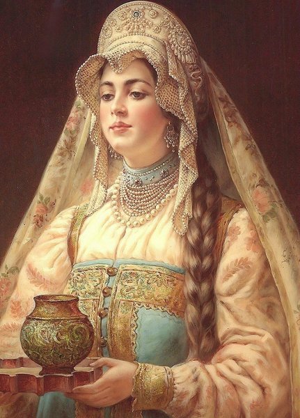 Андрей Алексеевич Шишкин картины кокошник