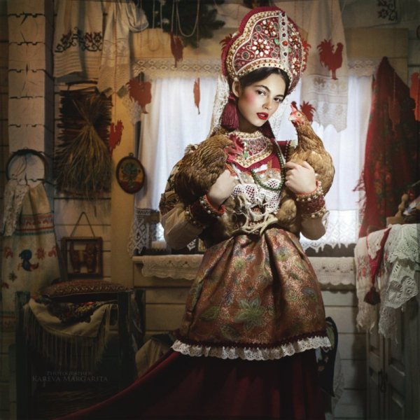 Портрет в кокошнике