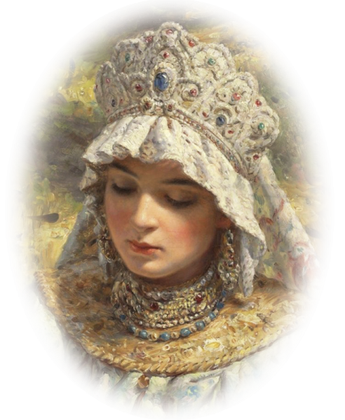 Русские красавицы художника Владислава Нагорнова