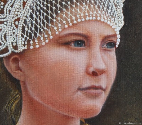 Аргунов портрет крестьянки в русском костюме и кокошнике