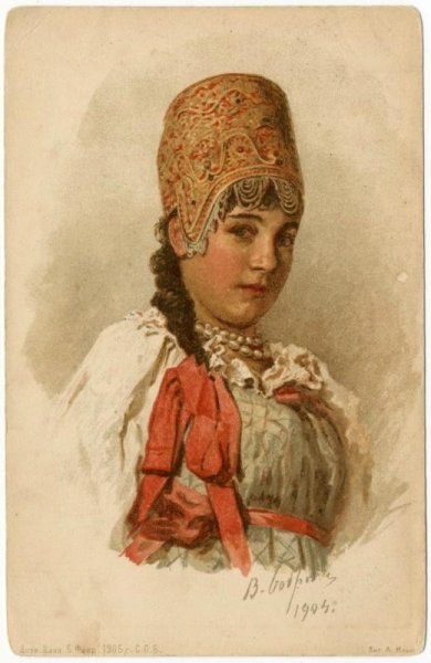 Андрей Алексеевич Шишкин картины кокошник